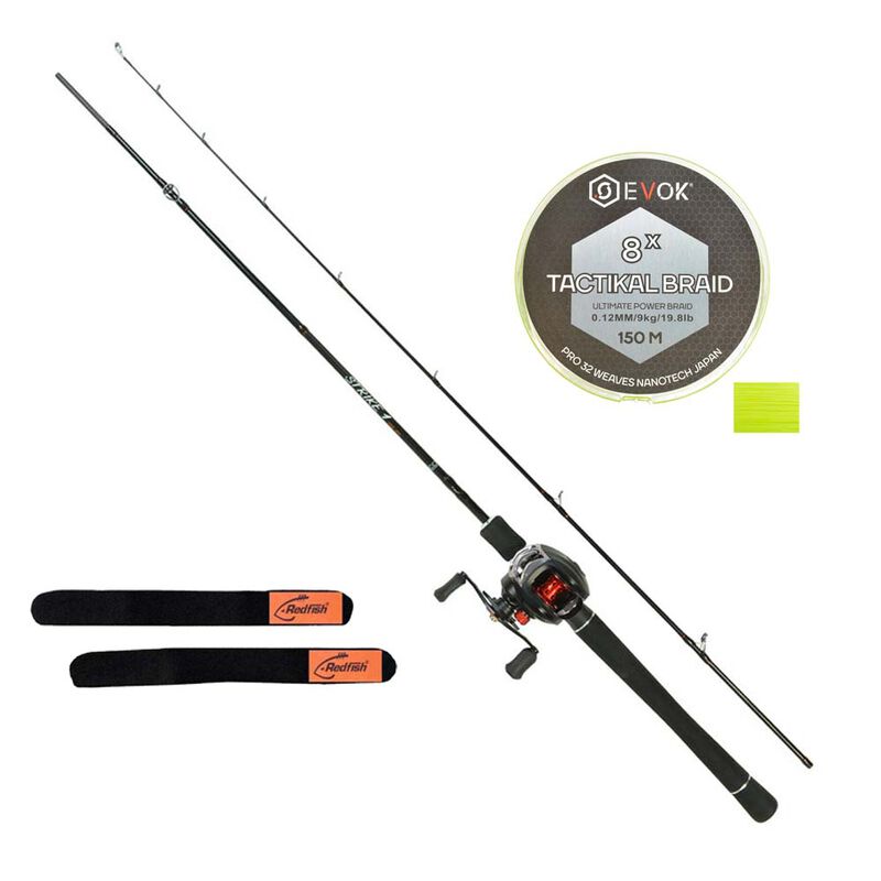 Combo Casting Redfish + Rod Band + Tresse Offerte - Packs et ensembles | Pacific Pêche