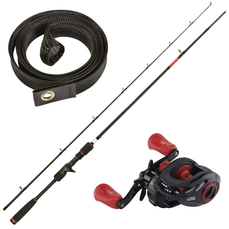 Canne Casting Evok Qualium 1.98m, 10-30 + Moulinet Abu Garcia + Rod Sock Offert - Packs et ensembles | Pacific Pêche
