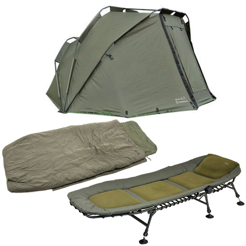 Pack Bivouac Bedchair + Biwy + Sleeping Bag Stormer - Bivouac Confort | Pacific Pêche