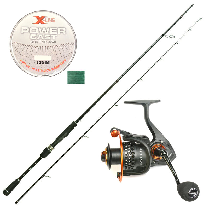 Pack lancer carnassier Redfish Strike 2.10m 10-30g + Strike 3000FX + Power cast - Packs | Pacific Pêche
