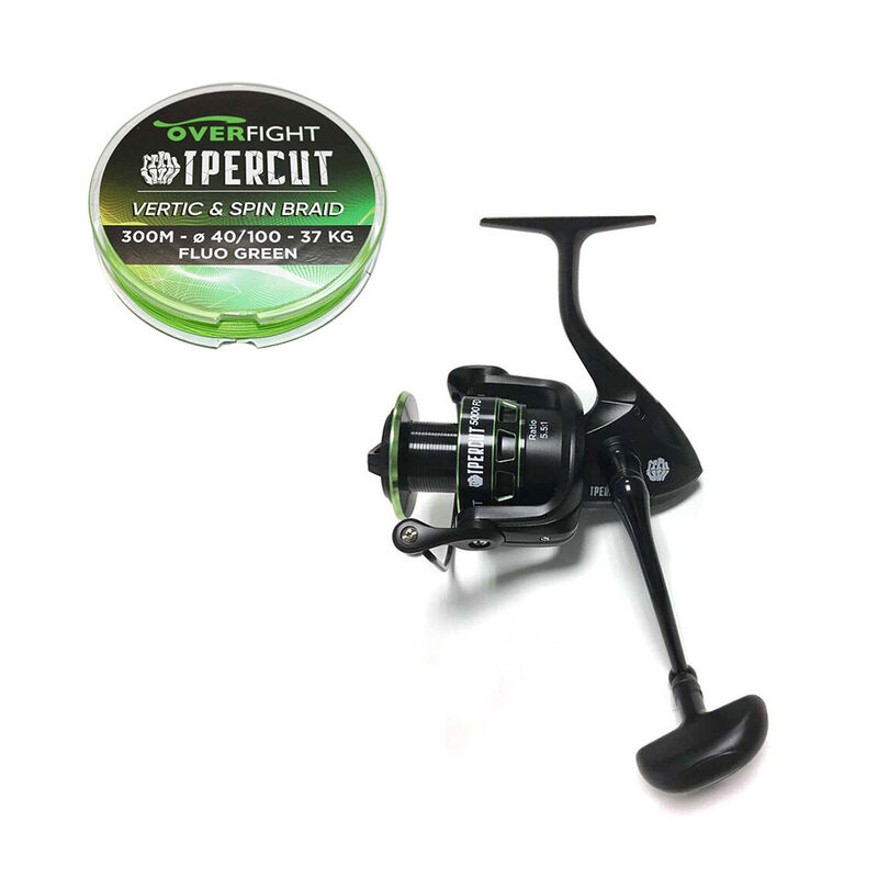 Combo Ipercut 5000 FD + Ipercut Spin and Vertic Braid 0.40 - Packs et ensembles | Pacific Pêche