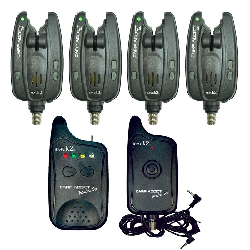 Pack Mack2 Détection 4 Carp Addict SD + Centrale - Détections | Pacific Pêche