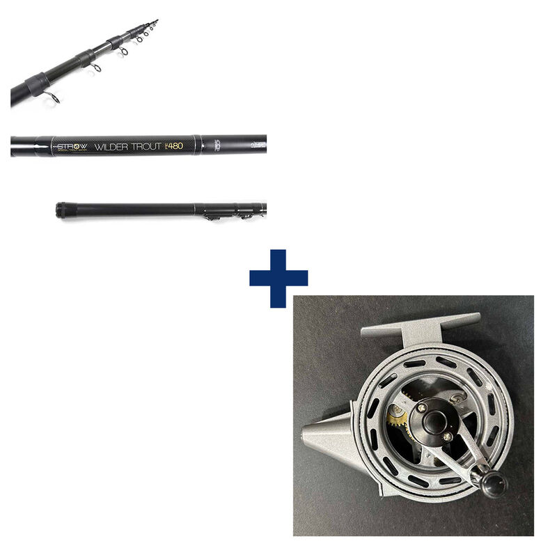 Ensemble WILDER ADJUST FE480 5-15G + MOULINET VIPER TOC 75 - Packs | Pacific P&ecirc;che