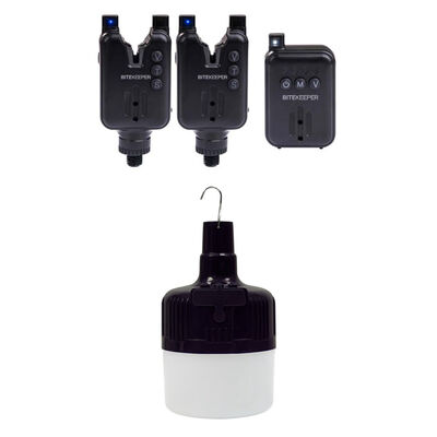 Pack Bite Keeper Black 2+1 + Firefly Biwy Light - Détections | Pacific Pêche