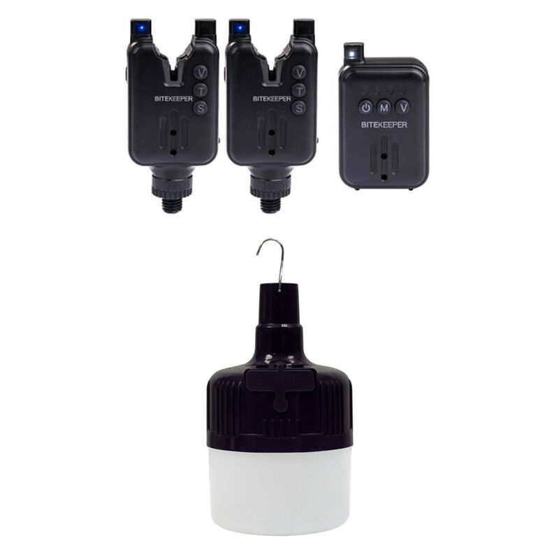 Pack Bite Keeper Black 2+1 + Firefly Biwy Light - Détections | Pacific Pêche