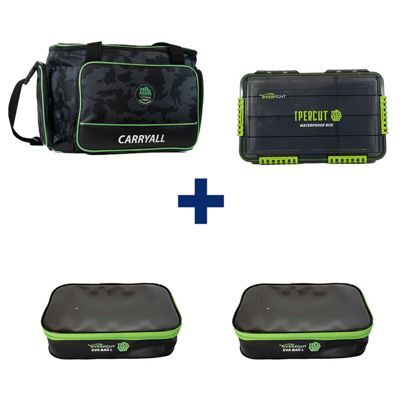 Pack Ipercut Carryall + 2 Eva Bag L + Ipercute Box - Packs et ensembles | Pacific P&ecirc;che