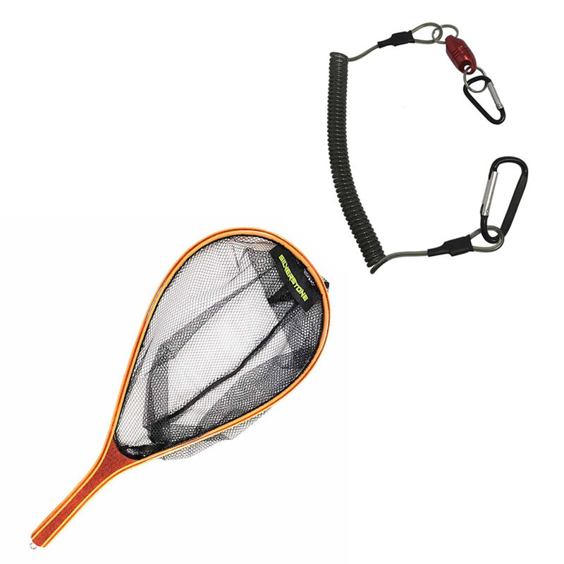 Pack Épuisette Raquette Bambou Silver Stone + Magnet + Cordon - Packs | Pacific Pêche