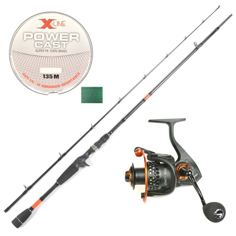 Pack Master Lures 1m98 10-30g + tresse - Packs et ensembles | Pacific P&ecirc;che