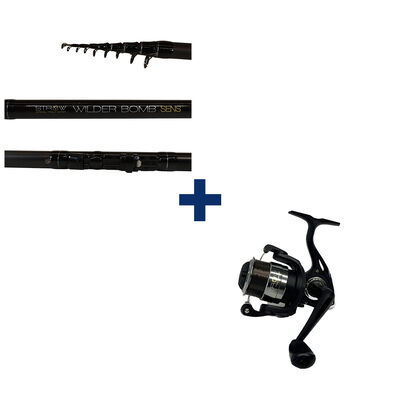 Ensemble WILDER BOMB SENS 20-60G + FIRST TROUT 2000 FD - Packs | Pacific P&ecirc;che