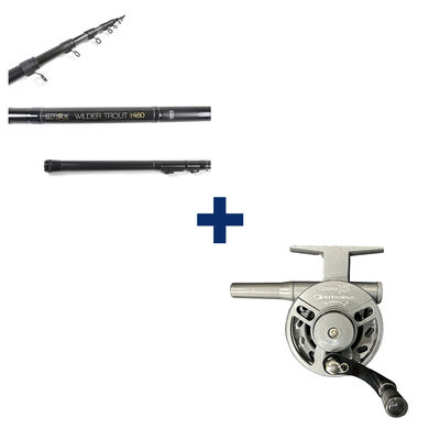 Ensemble WILDER ADJUST FE480 5-15G + MOULINET OPTIMA XS TR65 - Packs | Pacific P&ecirc;che
