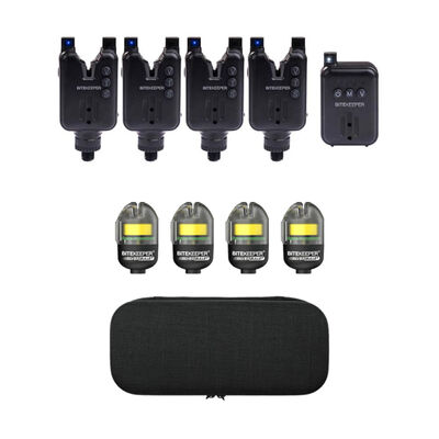 Pack Bite Keeper Black 4+1 + Silver Bullet Bobbin - Détections | Pacific Pêche