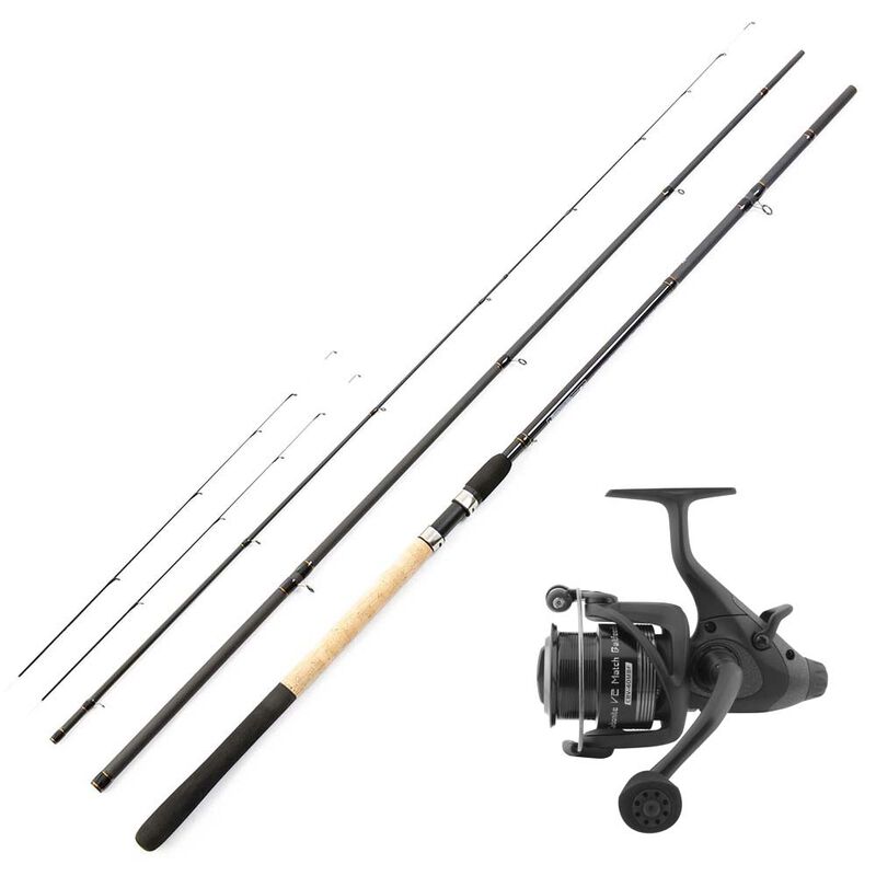 Ensemble Team France Contest feeder 3.60 + Moulinet Okuma Carbonite CBV-40 - Ensembles feeder | Pacific Pêche