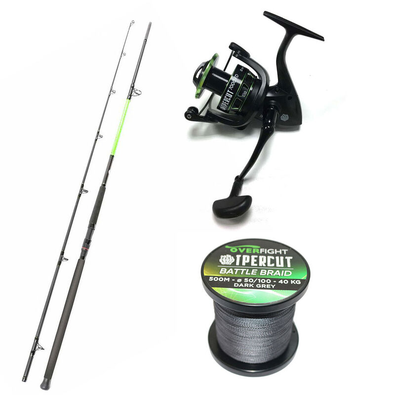 Pack Ipercut battle 3m + Ipercut 7000FD + Ipercut Braid - Packs et ensembles | Pacific P&ecirc;che