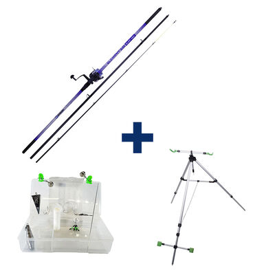 Pack Elementair Surf 450 + Surf Box + Trepied Surf - Packs et ensembles | Pacific P&ecirc;che