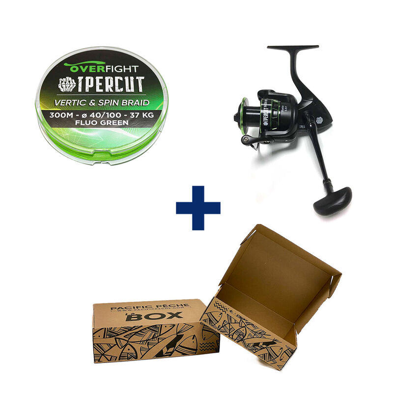 Pack Moulinet + Tresse Ipercut - Packs et ensembles | Pacific Pêche