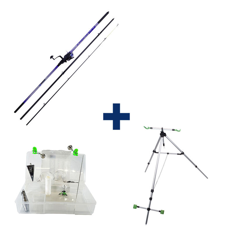 Pack Element Surf 420 + Surf Box + Trepied Surf - Packs et ensembles | Pacific P&ecirc;che