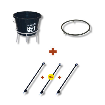 Pack Messenger Support Seau + Round Bucket 18l - Appâts / Bateaux amorceur / Spodding | Pacific Pêche