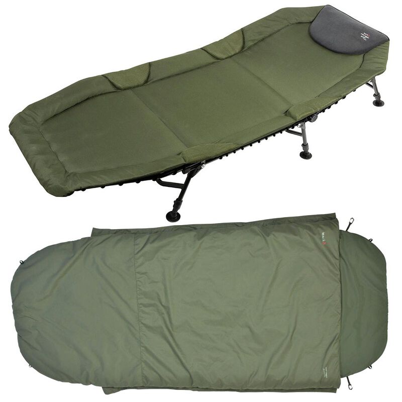 Pack confort mack2 carp addict bedchair + sleeping bag - Packs | Pacific Pêche