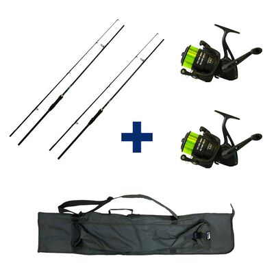 Pack Carp Kidz 2 Cannes + 2 Moulinets + Fourreau - Cannes | Pacific P&ecirc;che