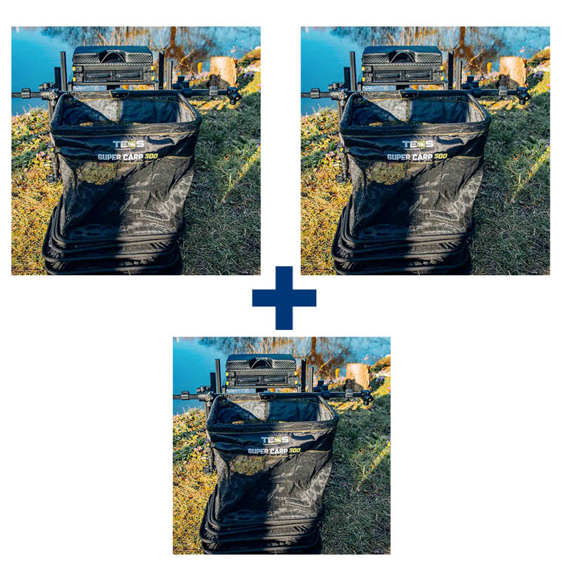 Ensemble Teos 3 Bourriches Super Carp 300 - Ensembles | Pacific P&ecirc;che