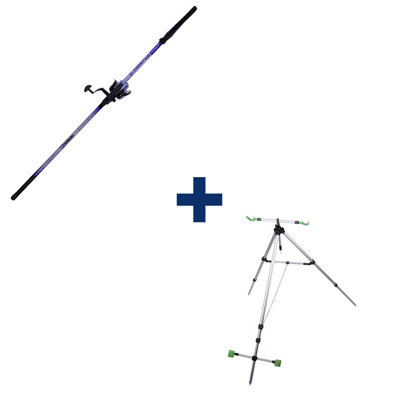 Pack Elementair Telesurf 390 M + Trepied Quai - Packs et ensembles | Pacific Pêche