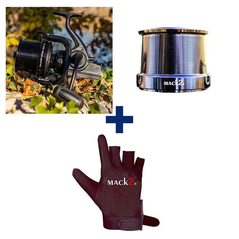 Pack Falcon Spod + Bobine + Gant - Moulinets | Pacific P&ecirc;che