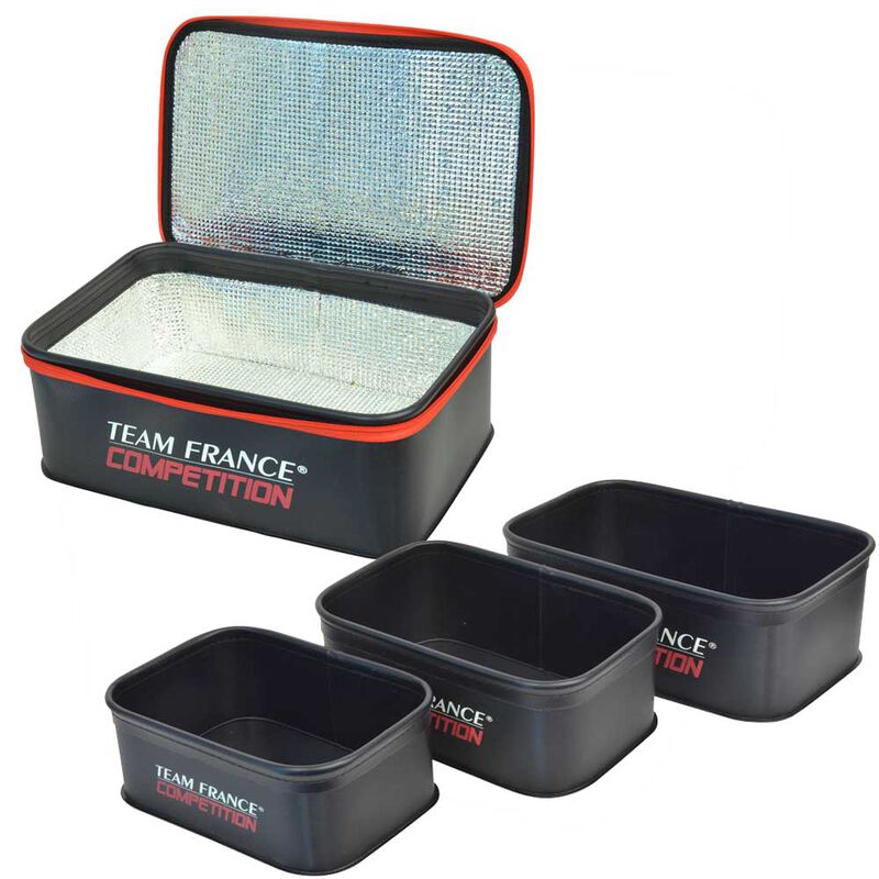 Pack trousse à appâts isotherme + set de 3 bakkan - Packs | Pacific Pêche