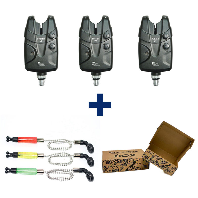 Pack Noel 3 Buster + 3 Hangers - Détections | Pacific Pêche