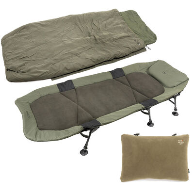 Pack Bedchair Xanthor Xs + Duvet  + Pillow - Bivouac Confort | Pacific Pêche