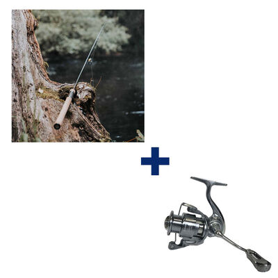 Pack Canne Evok Invictus Trout V2 2.19cm, 5-14g + Moulinet Invictus Trout 1500Fd - Packs et ensembles | Pacific Pêche