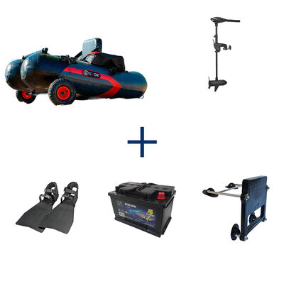 Pack Tacktikal FT 150 + Support et Moteur 40 Lbs + Batterie 62 Ah - Packs | Pacific P&ecirc;che