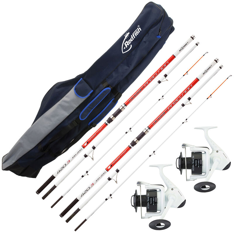 Pack 2 Combos Surfcasting Sunset 450 Long Cast + Fourreau - Packs et ensembles | Pacific Pêche