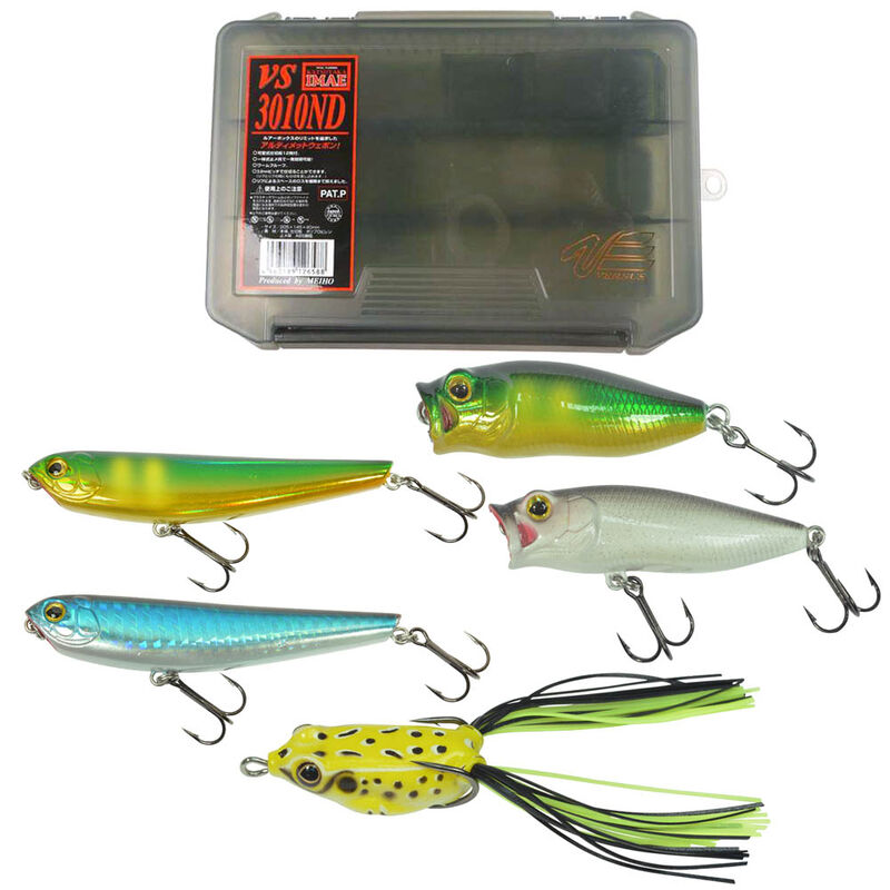 Boite + leurres de surface - Packs et ensembles | Pacific Pêche