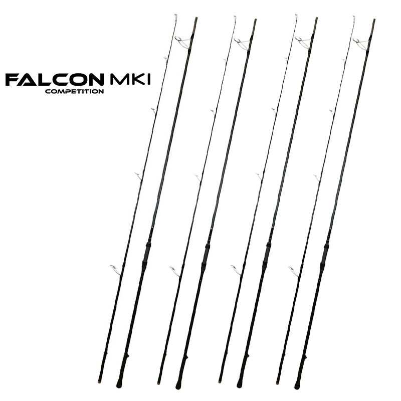 Pack de 4 cannes Mack2 Falcon compétition MK I 13' 3,5lbs - Cannes | Pacific Pêche