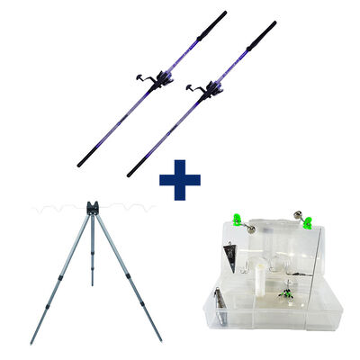 Pack Elementair Telesurf 390 M + Trepied Quai + Surf Box + Fourreau Surf - Packs et ensembles | Pacific Pêche