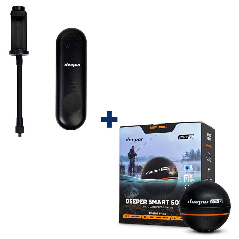 Pack Deeper Pro +2 + Amplificateur Wifi p&ecirc;che du bord - Packs | Pacific P&ecirc;che