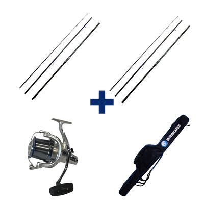 Pack Kaiten 450 Hybrid Surf + Mago XR 8000 100-250g 4m20 - Packs et ensembles | Pacific Pêche