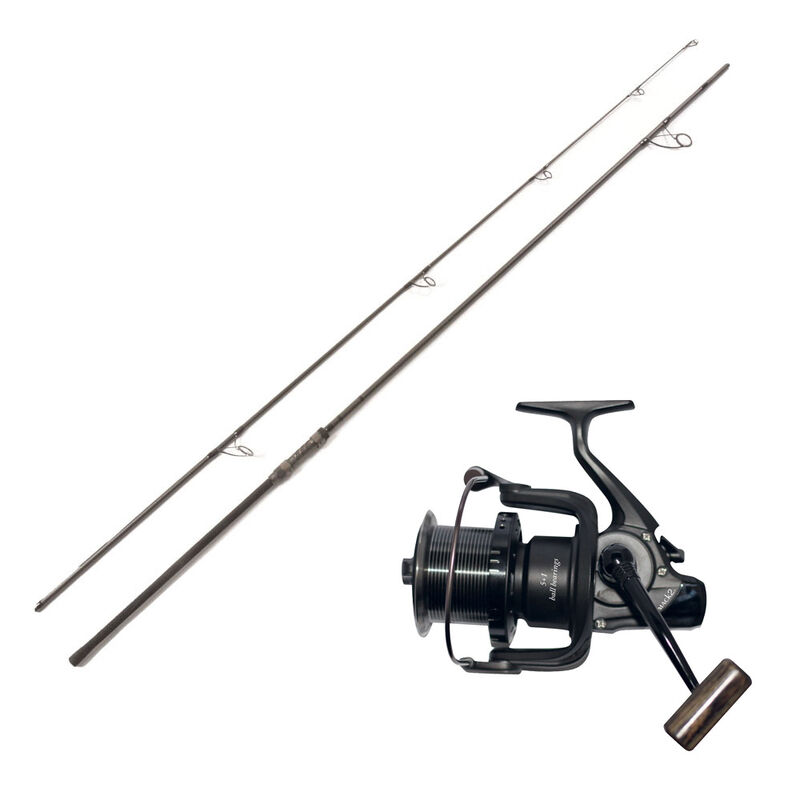 Combo ATX Custom Black 12' 3.5lbs + ATX Custom 8000 XS - Cannes | Pacific P&ecirc;che