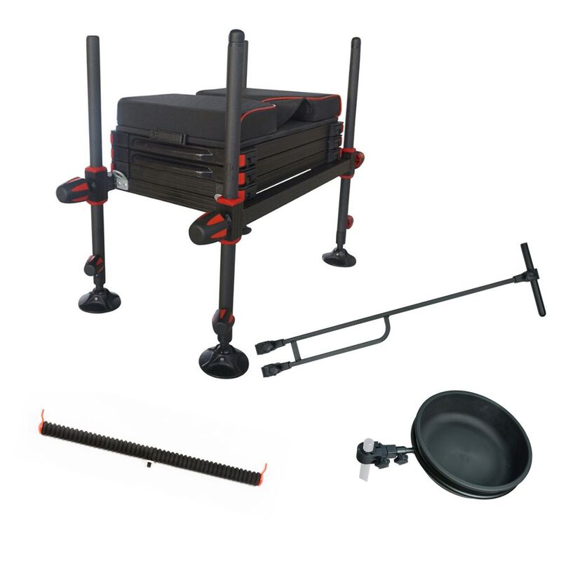 Pack station team france match light + accessoires feeder - Packs | Pacific Pêche