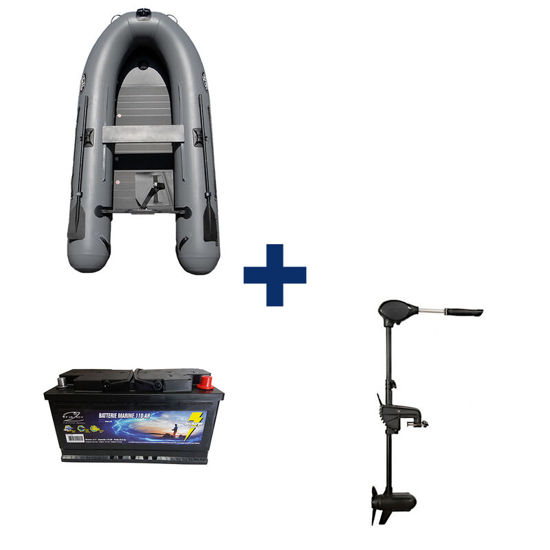 Pack Session 290 + Moteur 65 Lbs et Batterie 110 Ah - Packs | Pacific Pêche