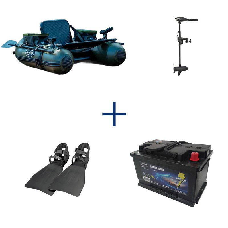 Pack Ranger 170 Evo + Moteur 55 Lbs + Batterie 72 Ah - Packs | Pacific P&ecirc;che