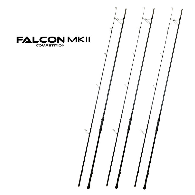 Pack de 3 cannes Mack2 Falcon compétition MK II 13' 3,5lbs - Cannes | Pacific Pêche