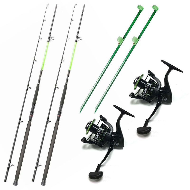 Pack 2 ipercut battle + 2 ipercut 7000FD + 2 adjustable sand spike - Packs et ensembles | Pacific P&ecirc;che