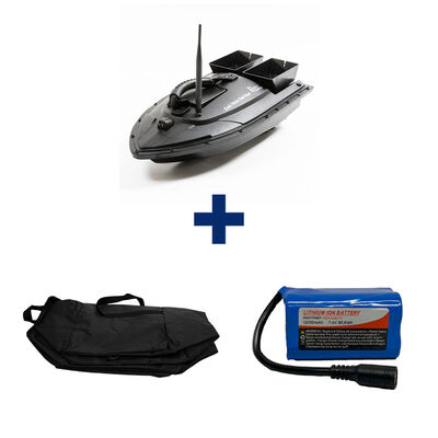 Pack Dark Water Miki Boat +Batterie 12000 mAh + SAC - Appâts / Bateaux amorceur / Spodding | Pacific Pêche