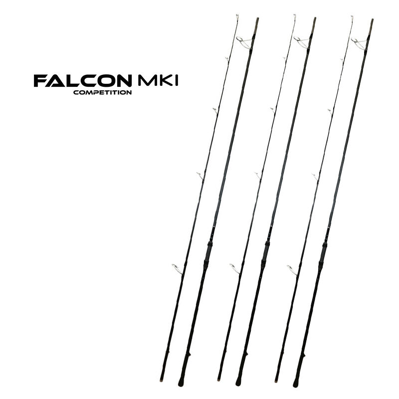 Pack de 3 cannes Mack2 Falcon compétition MK I 13' 3,5lbs - Cannes | Pacific Pêche