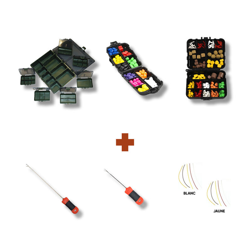 Pack Boite + Accessoires Eschage - Appâts / Bateaux amorceur / Spodding | Pacific Pêche