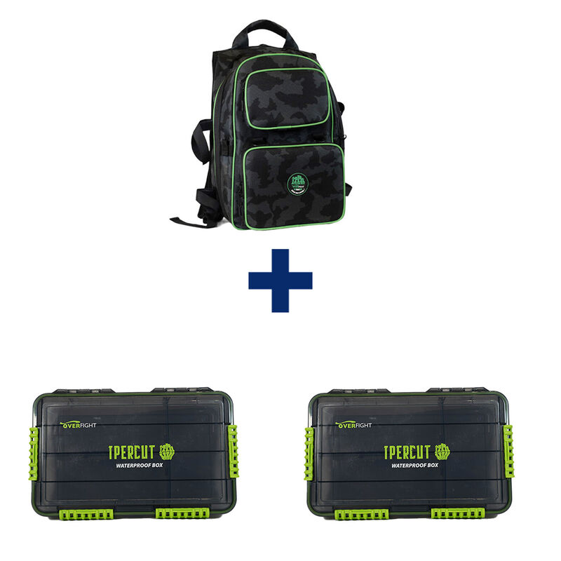Pack Ipercut Backpack + 2 Ipercut Box - Packs et ensembles | Pacific P&ecirc;che