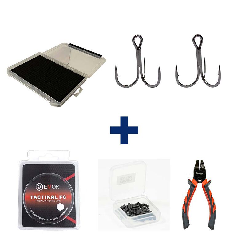 Pack Montage Stingers Vertical M (leurres 12,5 -15 cm) - Packs et ensembles | Pacific Pêche