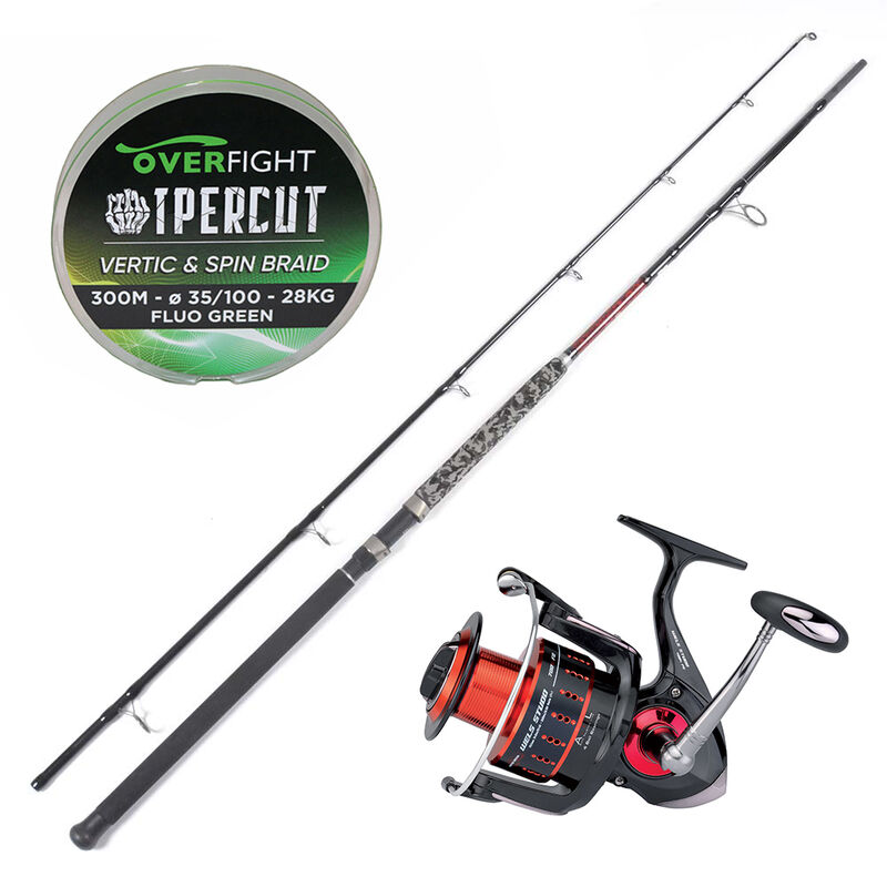 Pack Silure Derive Red Allround + Wels Studd + Tresse - Packs et ensembles | Pacific Pêche