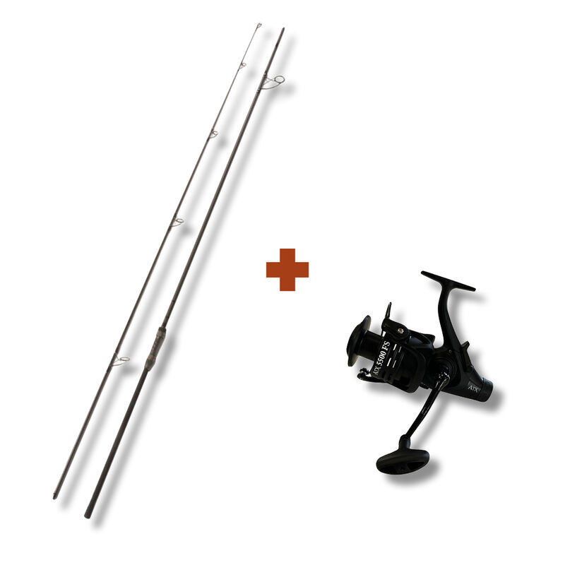 Combo ATX Custom Black 10' + Moulinet 5500 FS - Cannes | Pacific Pêche